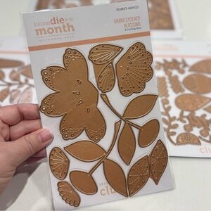 Spellbinders - Grand Stitched Blossom Stitching Die